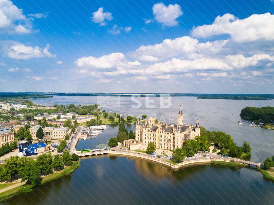 Panorama Schweriner Schloss