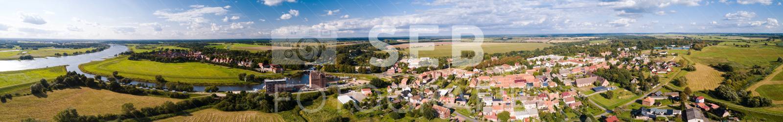 Panorama von Dömitz