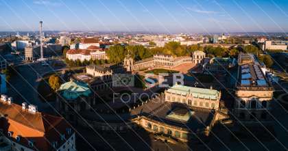 Panorama Dresdner Zwinger