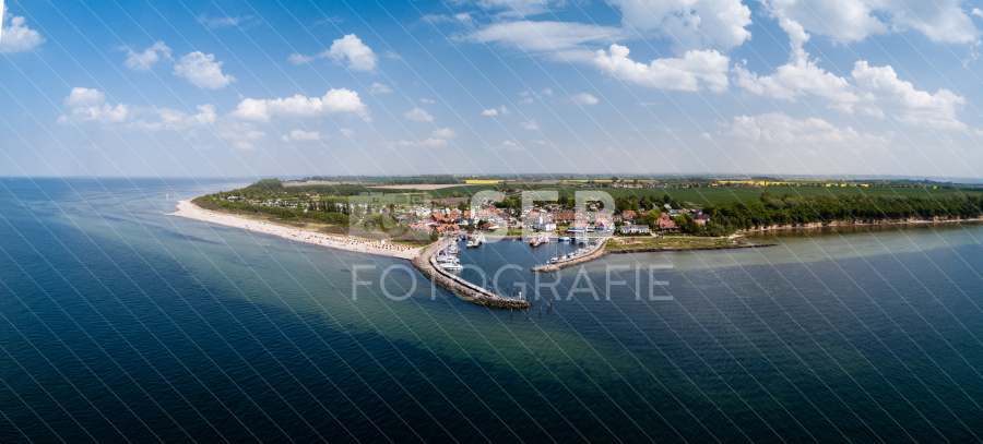 Panorama vom Timmendorfer Strand auf Poel