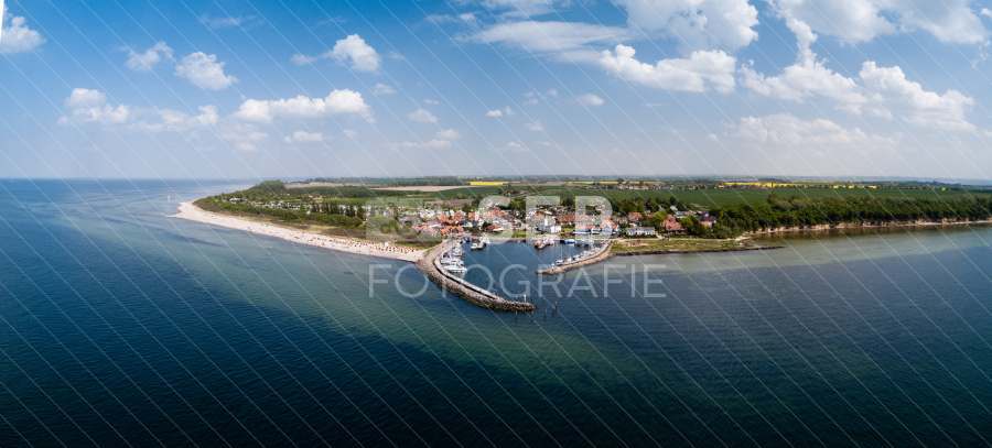 Panorama vom Timmendorfer Strand auf Poel