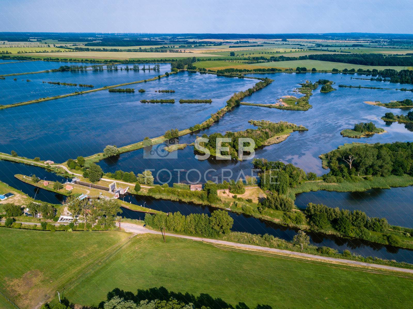 Fischteiche in der Lewitz