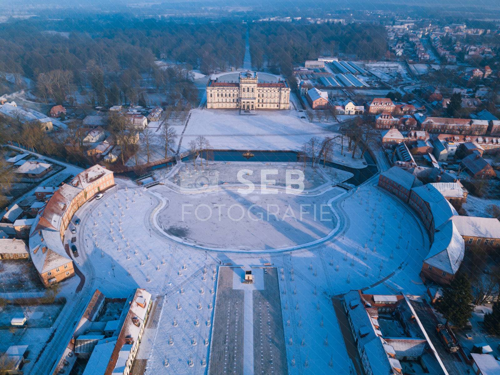 Ludwigslust im Winter