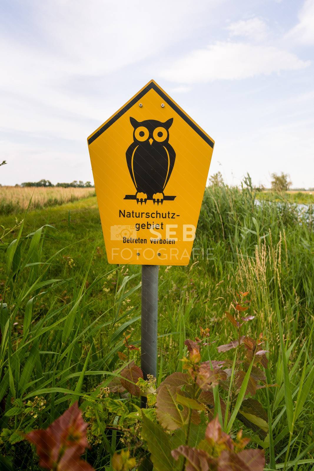 Schild Naturschutzgebiet