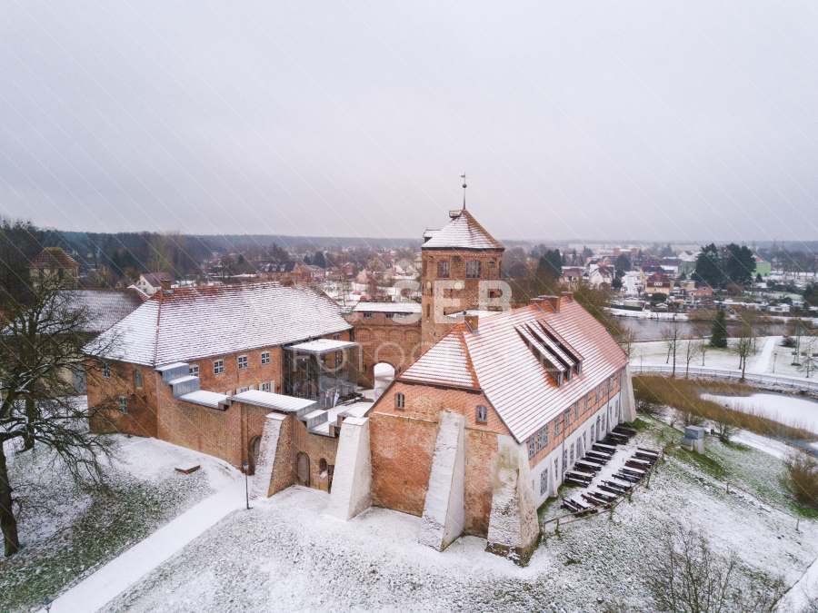 Burg Neustadt-Glewe im Winter