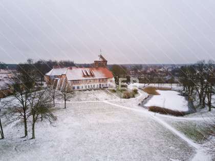 Burg Neustadt-Glewe im Winter