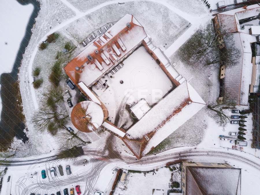 Burg Neustadt-Glewe im Winter