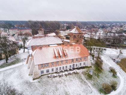 Burg Neustadt-Glewe im Winter