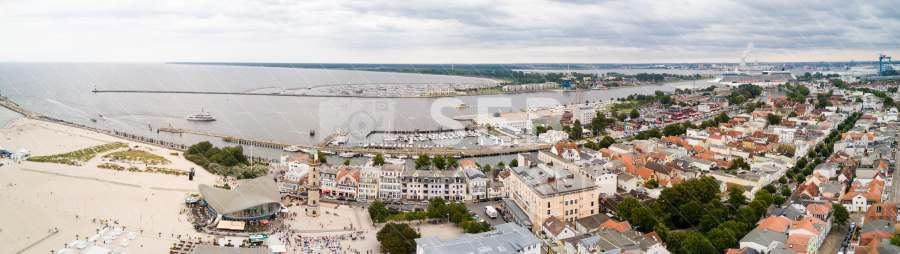 Panorama Warnemünde