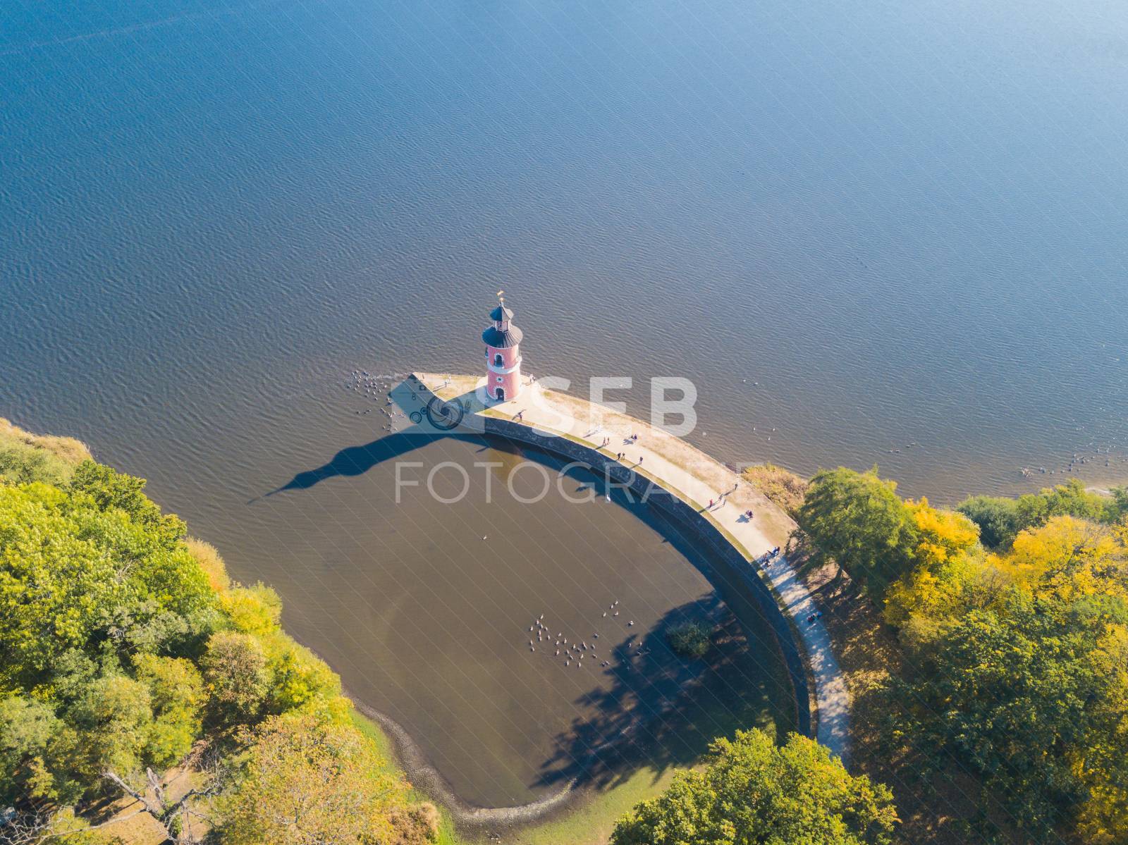 Leuchtturm beim Fasanenschlössen Moritzburg