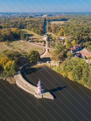 Leuchtturm beim Fasanenschlössen Moritzburg