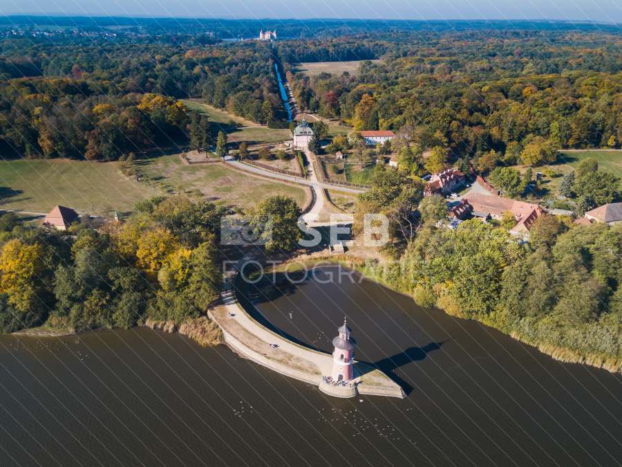Leuchtturm beim Fasanenschlössen Moritzburg
