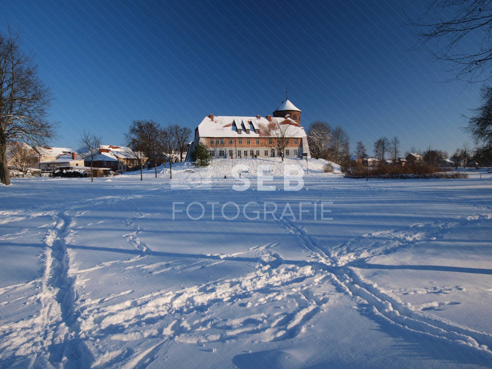 Neustädter Burg im Winter