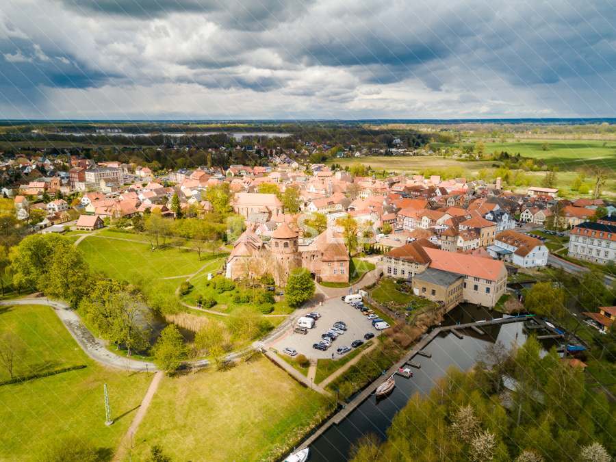 Neustadt-Glewe im Frühling