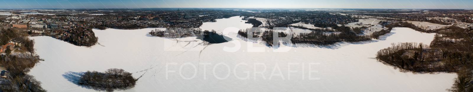 Lankower See bei Frost