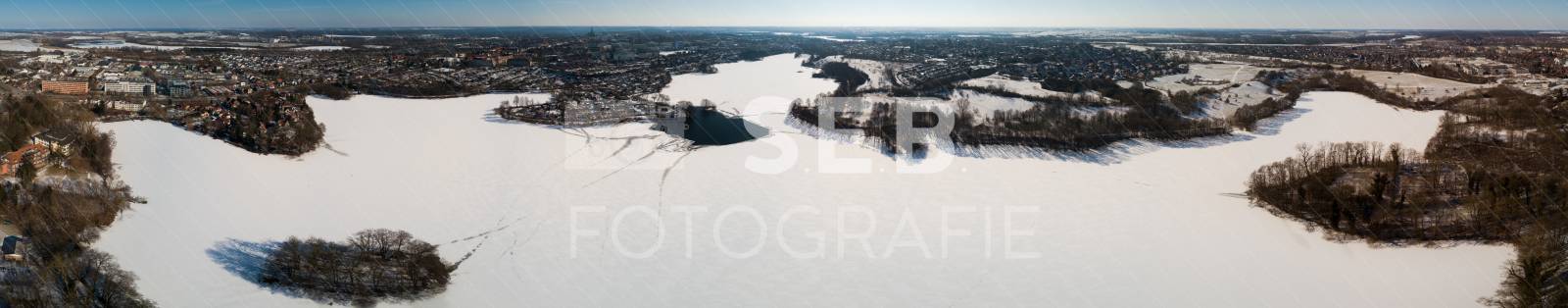 Lankower See bei Frost