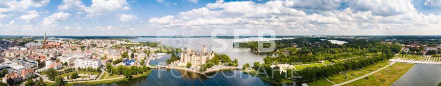 Panorama Schweriner Schloss