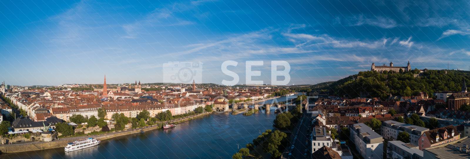 Panorama Alter Kranen Würzburg