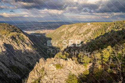Das Bodetal bei Thale