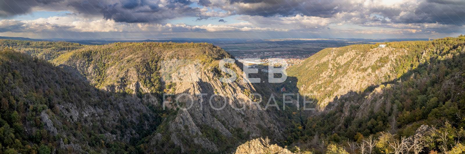 Das Bodetal bei Thale
