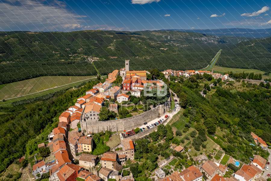 Motovun in Croatia