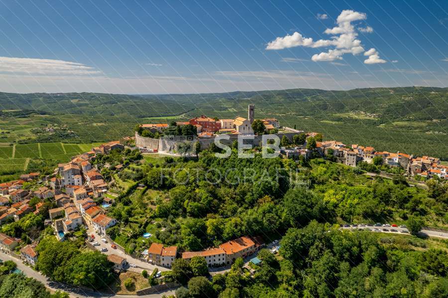 Motovun in Croatia