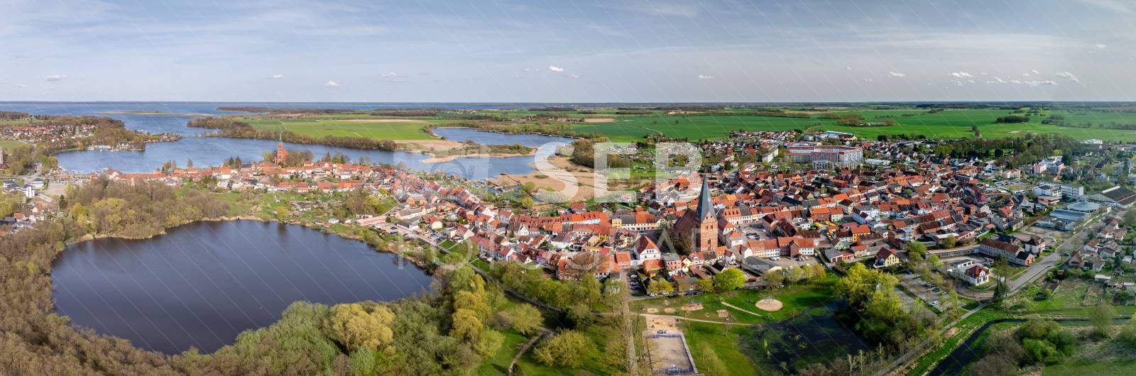 Röbel/Müritz im Frühling