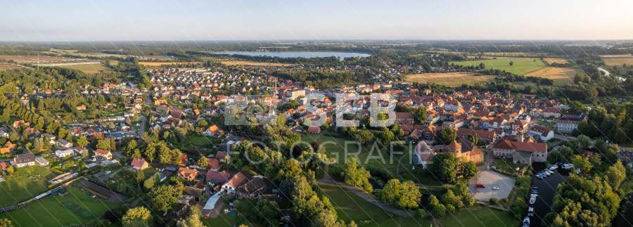 Luftbild von Neustadt-Glewe