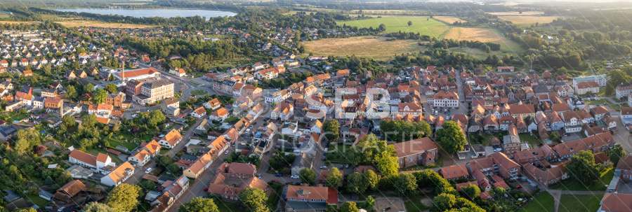 Luftbild von Neustadt-Glewe