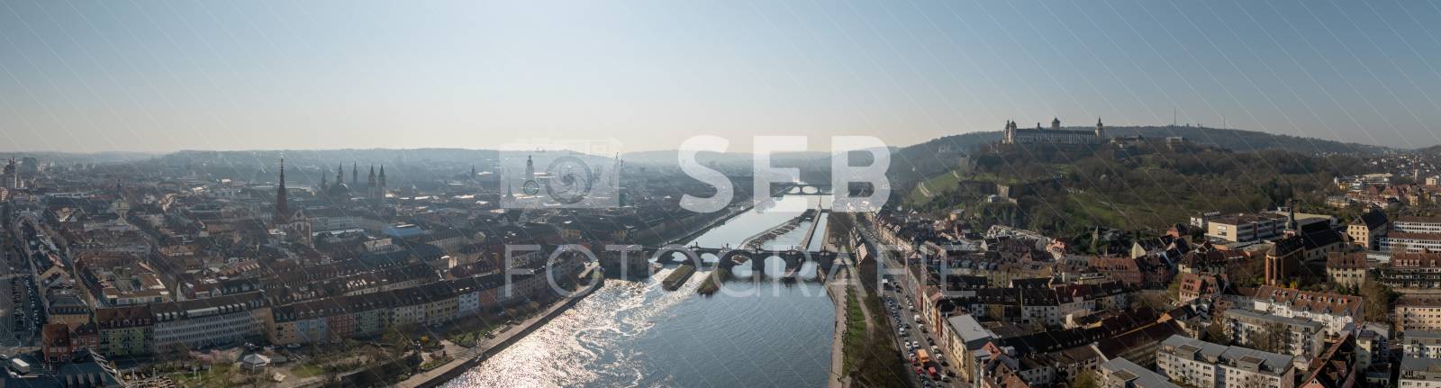 Panorama von Würzburg