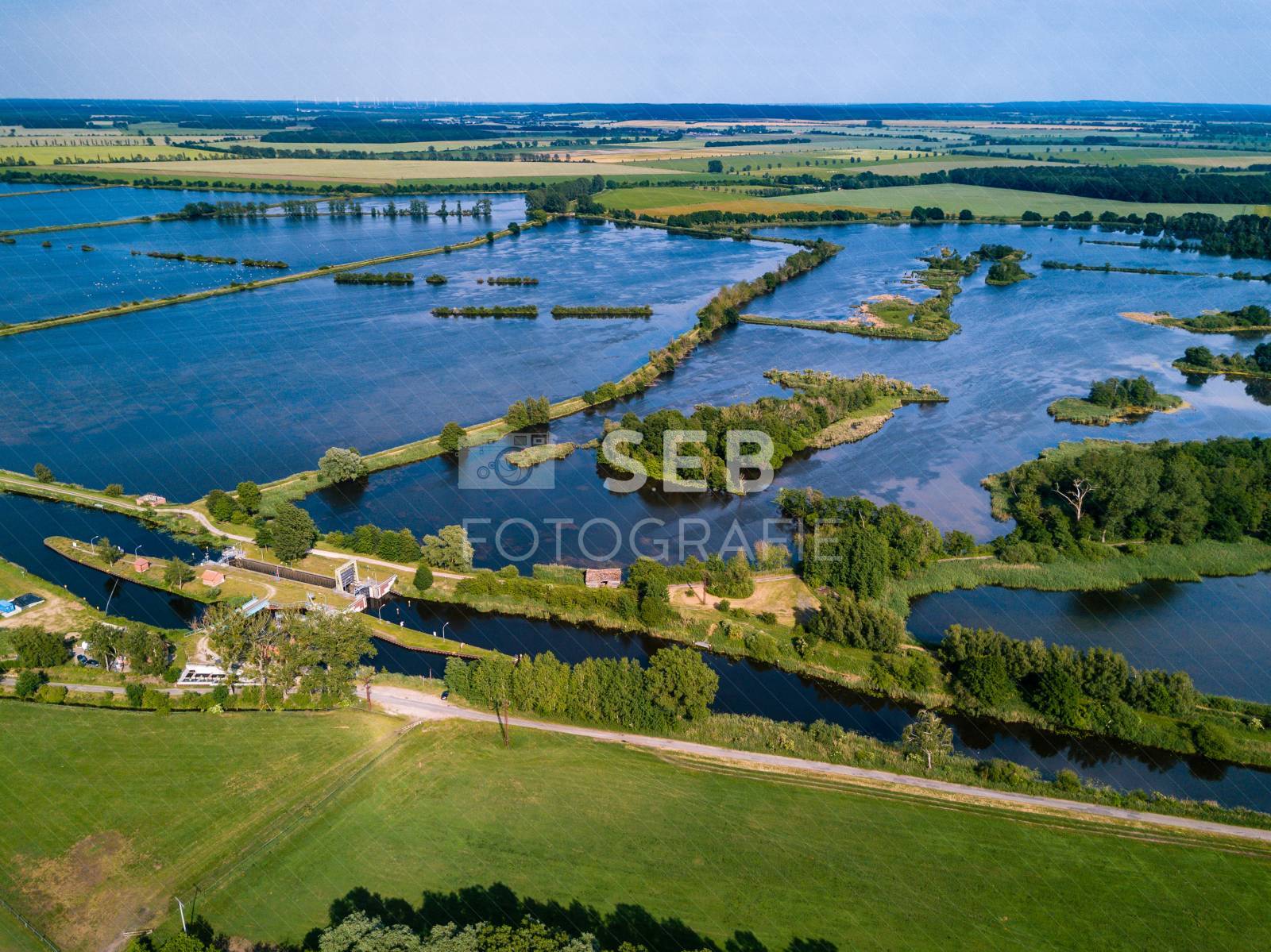 Fischteiche in der Lewitz