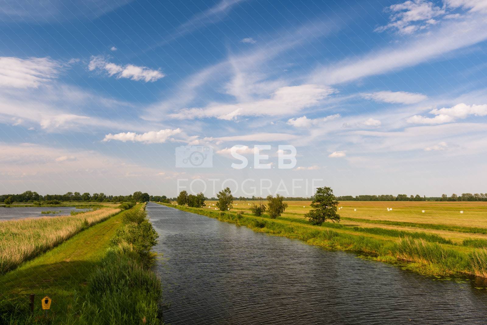 Landschaft in der Lewitz