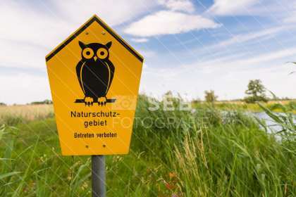 Schild Naturschutzgebiet
