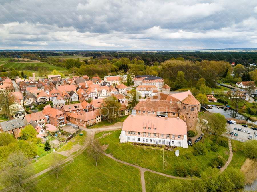 Burg Neustadt-Glewe im Frühling