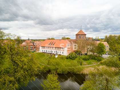 Burg Neustadt-Glewe im Frühling