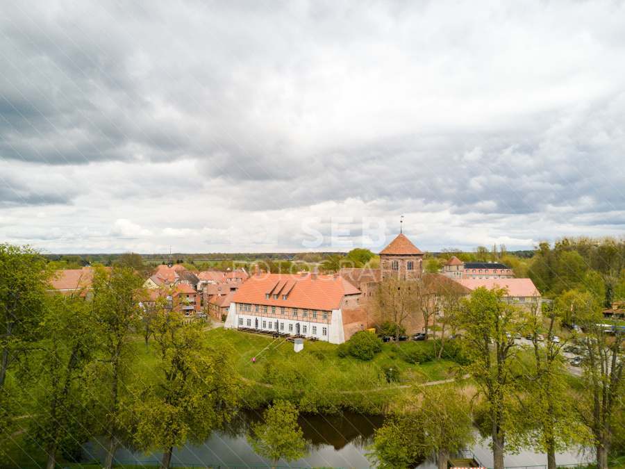Burg Neustadt-Glewe im Frühling