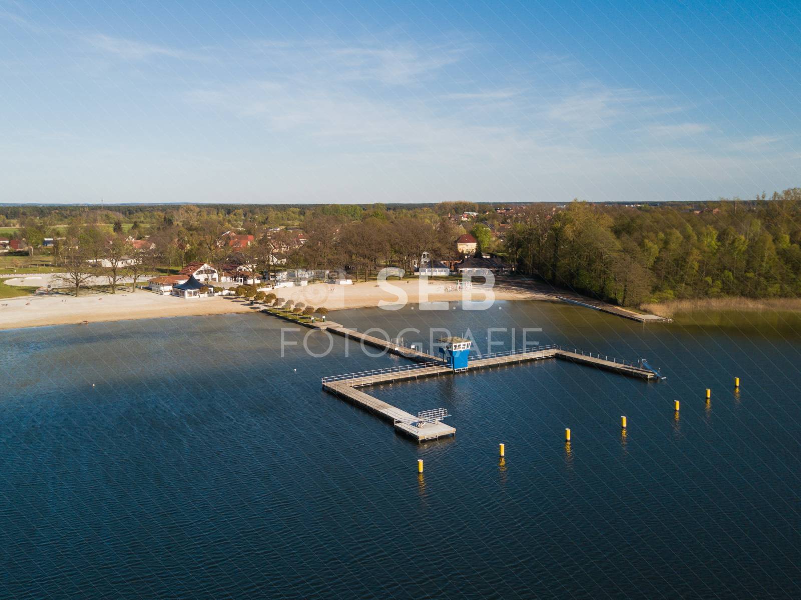 Seebrücke im Neustädter See