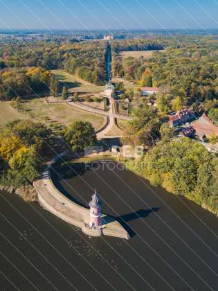 Leuchtturm beim Fasanenschlössen Moritzburg