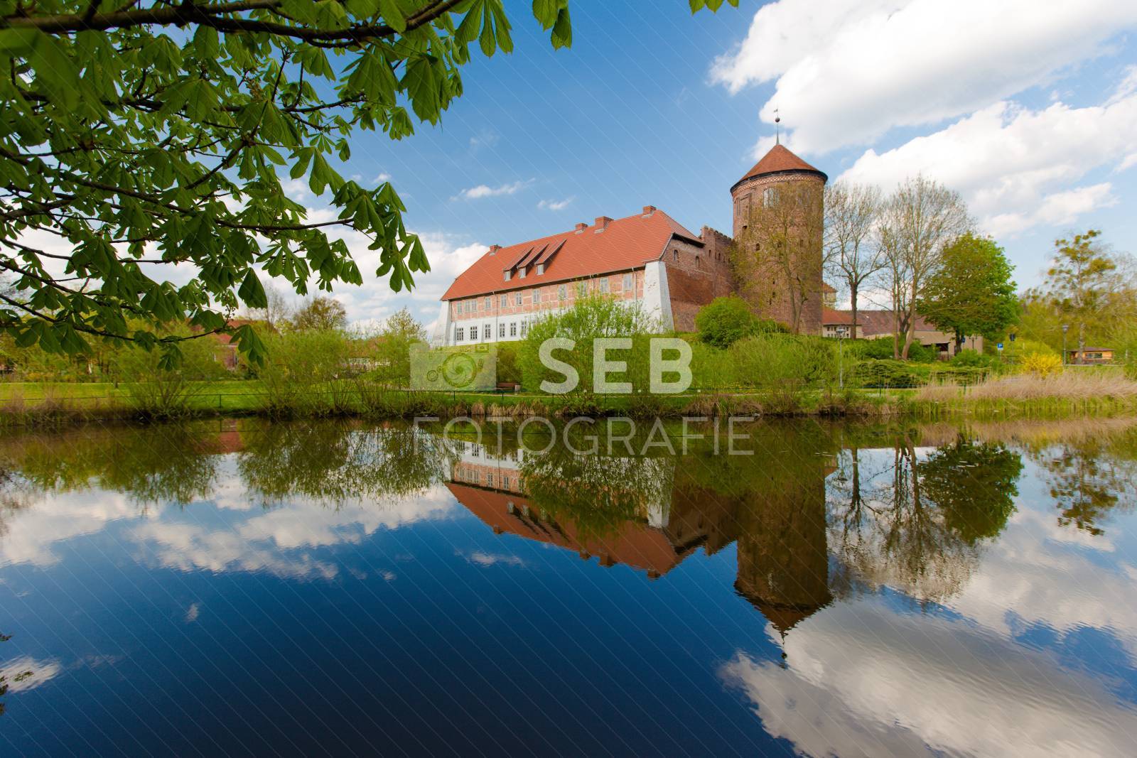 Neustädter Burg, Blick über den Burgteich