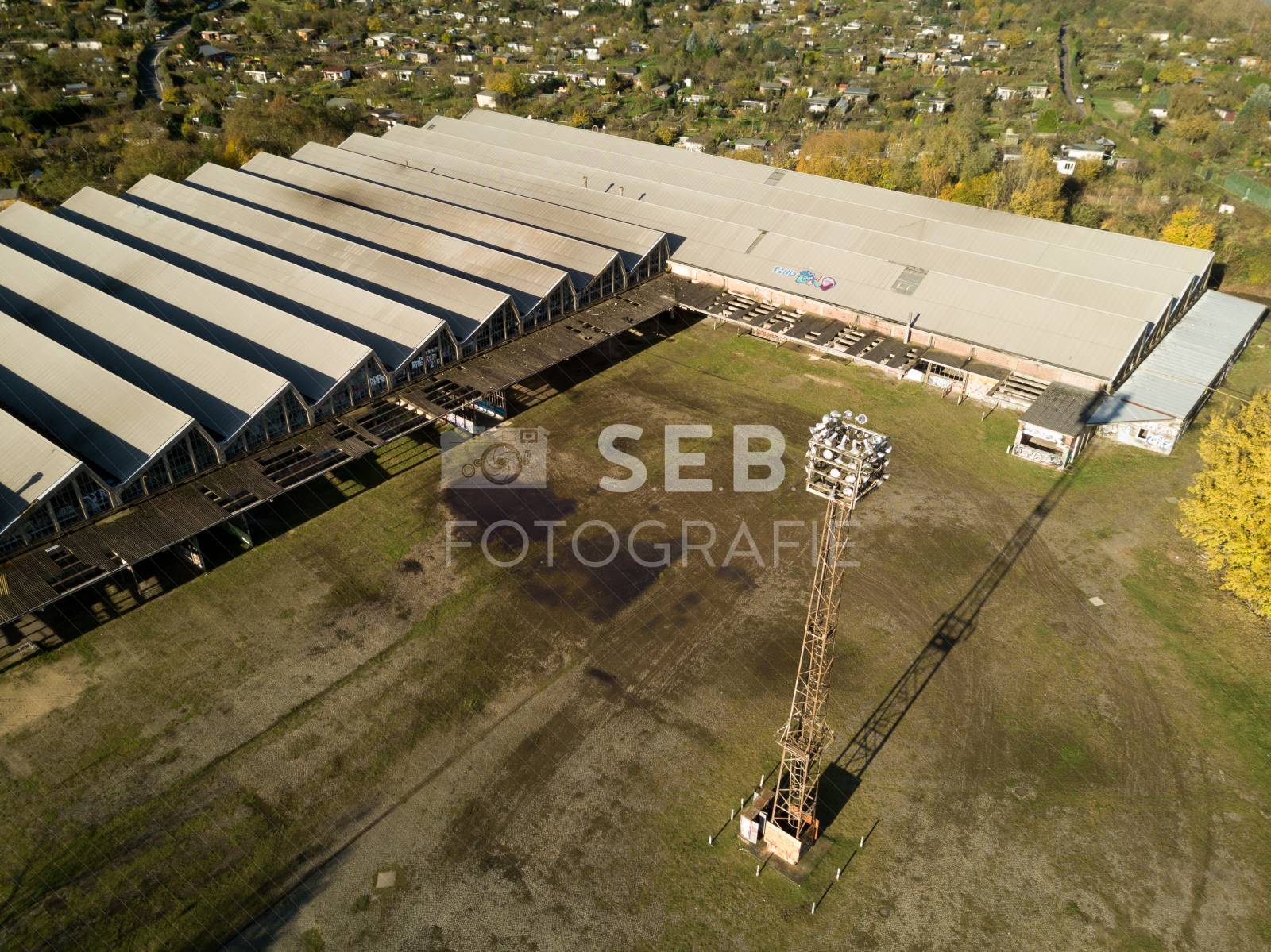 Gelände des ehemaligen KIW in Schwerin