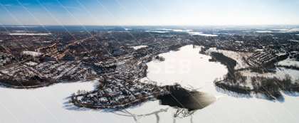 Lankower See bei Frost