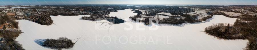 Lankower See bei Frost