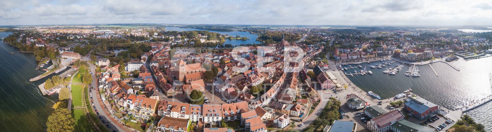 Panorama Waren/Müritz