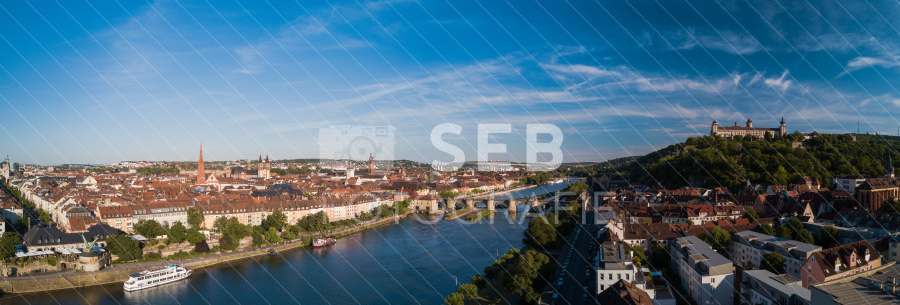 Panorama Alter Kranen Würzburg