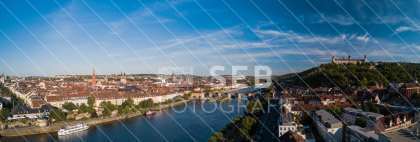 Panorama Alter Kranen Würzburg