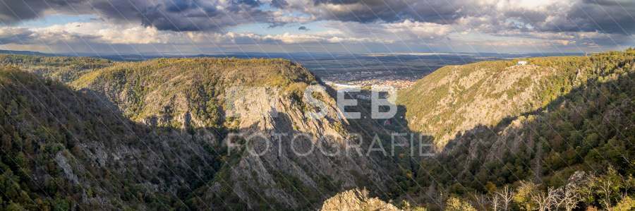 Das Bodetal bei Thale