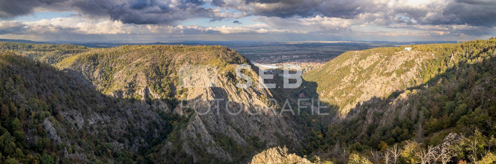 Das Bodetal bei Thale