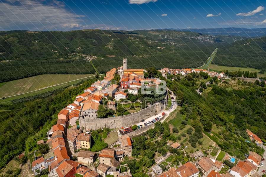 Motovun in Croatia