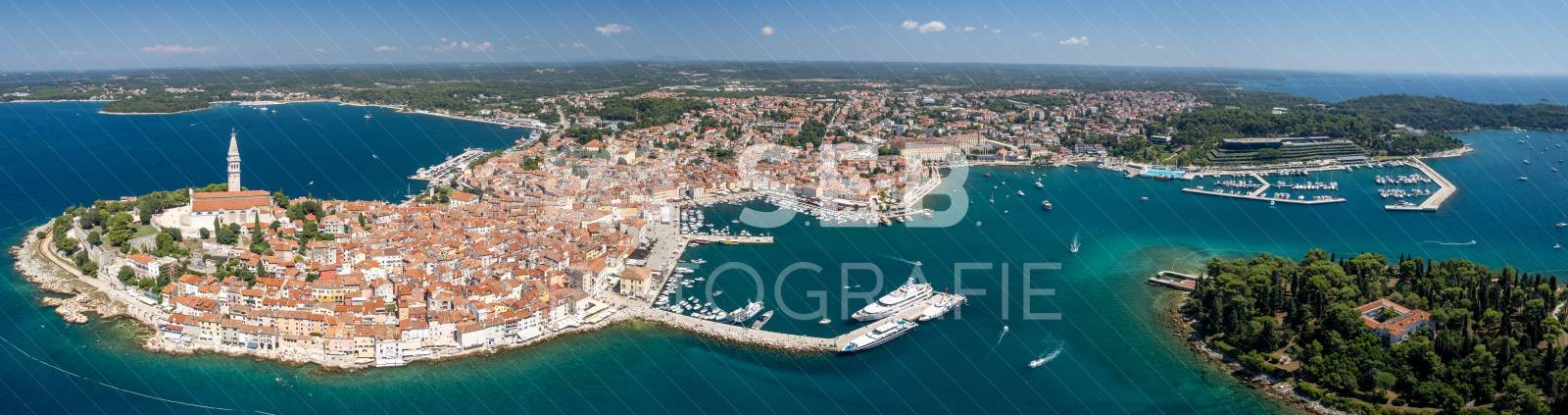 Rovinj in Istria