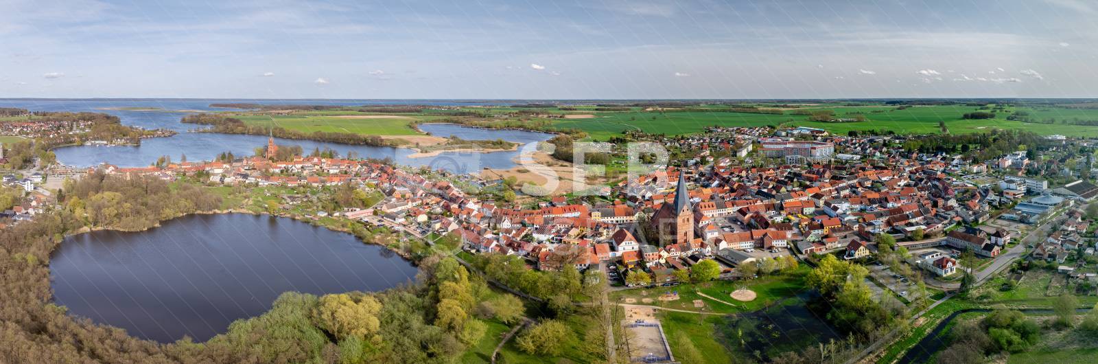 Röbel/Müritz im Frühling